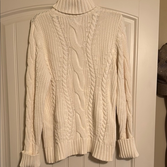 Lands End Cowl & Turtleneck Sweater - Picture 5 of 9